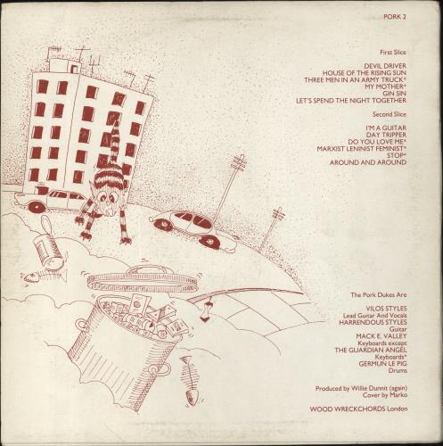 The Pork Dukes Pig Out Of Hell vinyl LP album (LP record) UK PKDLPPI859895