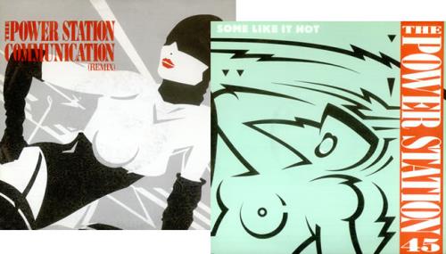 The Power Station Collection Of 3 x 7" Singles 7" vinyl single (7 inch record / 45) UK POW07CO421156