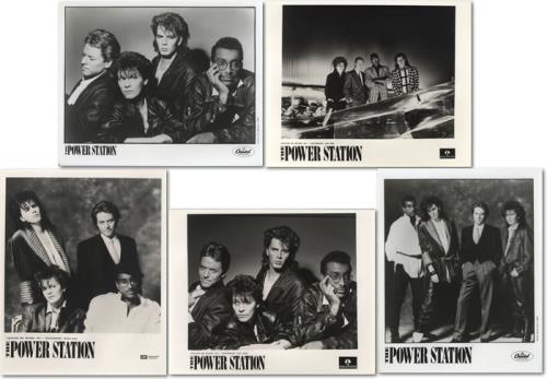 The Power Station Collection Of Five Official Publicity Photographs photograph UK POWPHCO507094