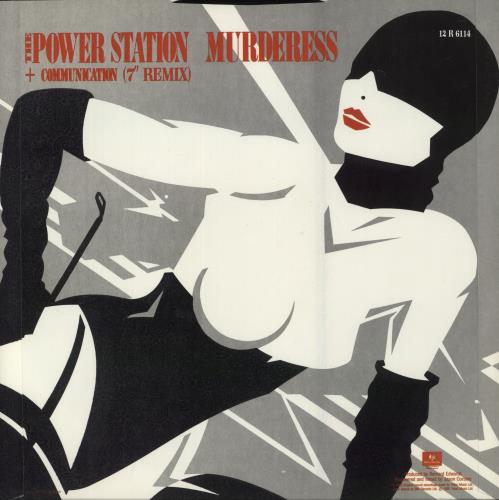 The Power Station Communication 12" vinyl single (12 inch record / Maxi-single) UK POW12CO15229