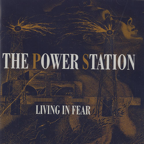 The Power Station Living In Fear CD album (CDLP) US POWCDLI489819