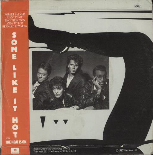 The Power Station Some Like It Hot 7" vinyl single (7 inch record / 45) UK POW07SO102534