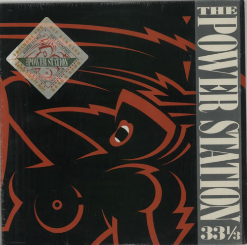 The Power Station The Power Station - Hype Stickered Sleeve vinyl LP album (LP record) US POWLPTH622770