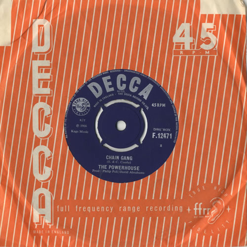 The Powerhouse Chain Gang 7" vinyl single (7 inch record / 45) UK 1PH07CH471646