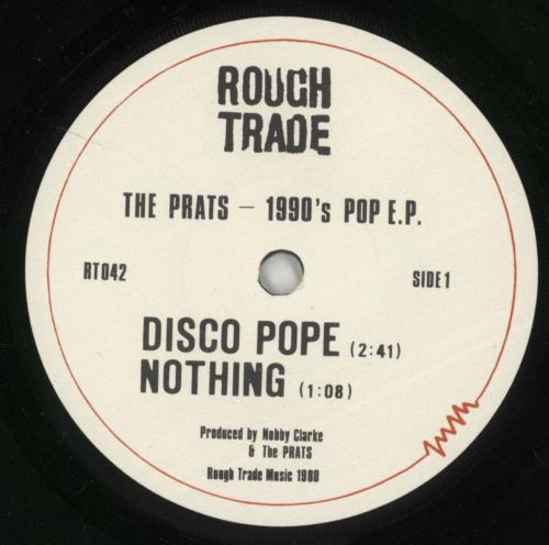 The Prats 1990's Pop E.P. 7" vinyl single (7 inch record / 45) UK UO707SP869857