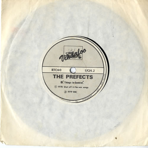 The Prefects Going Through The Motions 7" vinyl single (7 inch record / 45) UK TGC07GO595107