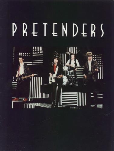 The Pretenders 1980 Tour tour programme US PTNTRTO170100