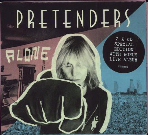 The Pretenders Alone / Alive + Slipcase 2 CD album set (Double CD) UK PTN2CAL790873