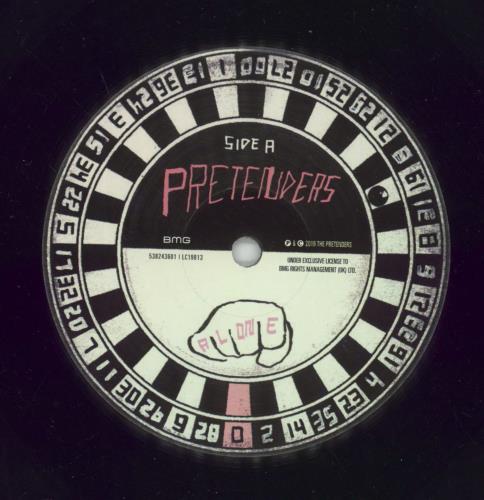The Pretenders Alone vinyl LP album (LP record) UK PTNLPAL664605