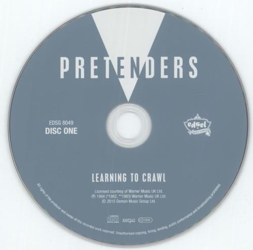 The Pretenders Learning To Crawl 3-disc CD/DVD Set UK PTN3DLE879517