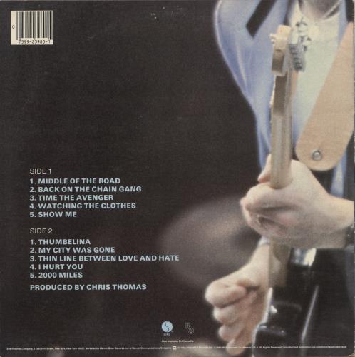 The Pretenders Learning To Crawl vinyl LP album (LP record) US PTNLPLE881969