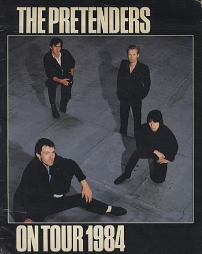 The Pretenders On Tour 1984 tour programme UK PTNTRON197726