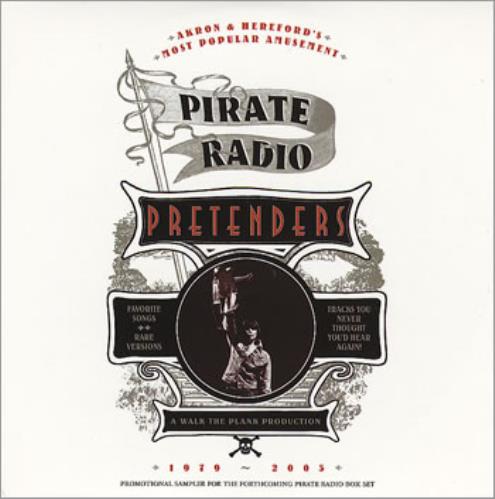 The Pretenders Pirate Radio Box Set - Sampler CD album (CDLP) UK PTNCDPI358752