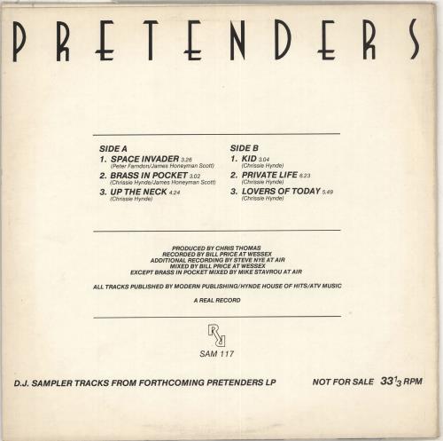 The Pretenders Pretenders 12" vinyl single (12 inch record / Maxi-single) UK PTN12PR711320