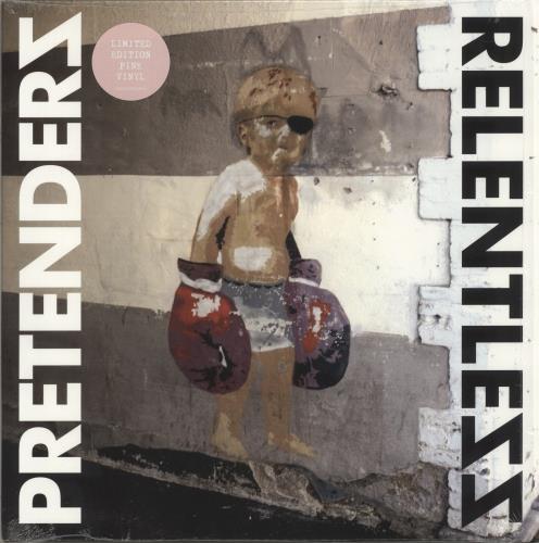 The Pretenders Relentless - Baby Pink Vinyl vinyl LP album (LP record) UK PTNLPRE871201