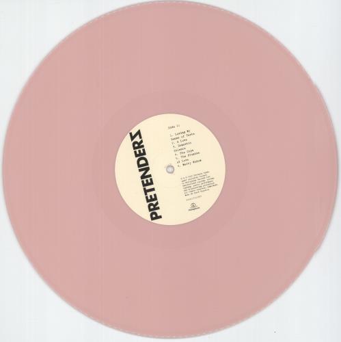The Pretenders Relentless - Baby Pink Vinyl vinyl LP album (LP record) UK PTNLPRE871201