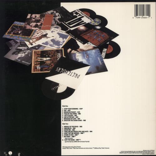 The Pretenders The Singles vinyl LP album (LP record) Canadian PTNLPTH849803