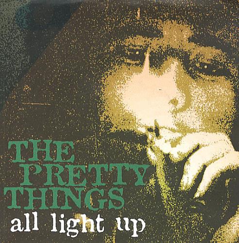 The Pretty Things All Light Up 7" vinyl single (7 inch record / 45) US PTH07AL357171
