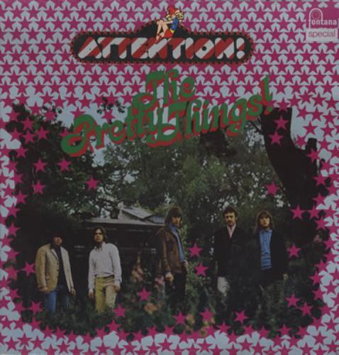 The Pretty Things Attention! vinyl LP album (LP record) German PTHLPAT374620