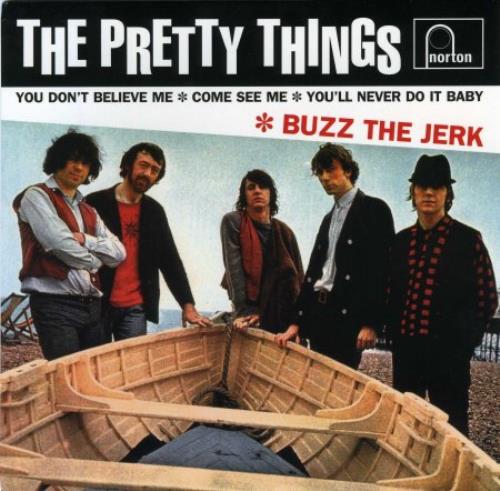 The Pretty Things Buzz The Jerk 7" vinyl single (7 inch record / 45) US PTH07BU376387