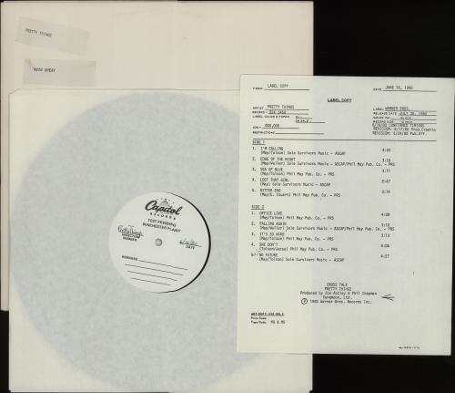 The Pretty Things Cross Talk - Test Pressing vinyl LP album (LP record) US PTHLPCR666871
