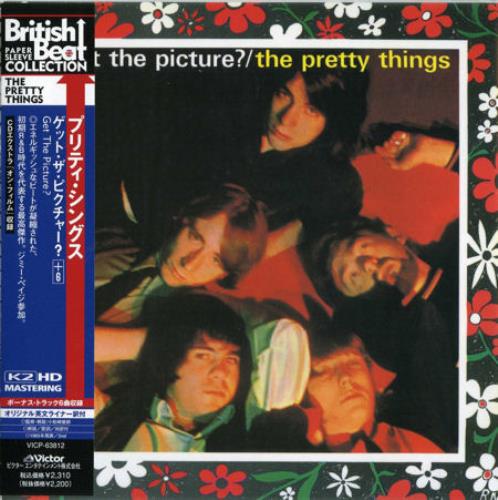The Pretty Things Get The Picture? CD album (CDLP) Japanese PTHCDGE397328