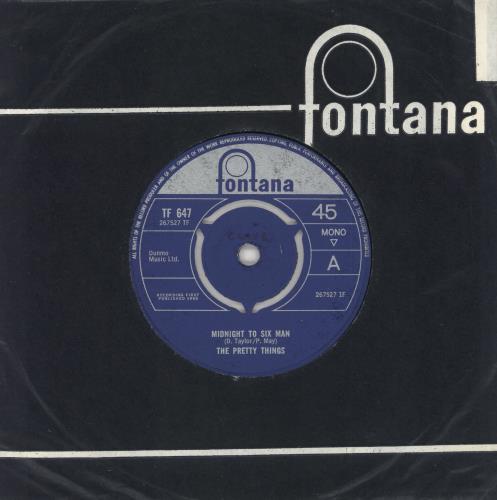 The Pretty Things Midnight To Six Man - EX 7" vinyl single (7 inch record / 45) UK PTH07MI609647