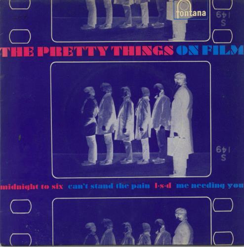 The Pretty Things On Film EP 7" vinyl single (7 inch record / 45) UK PTH07ON799956