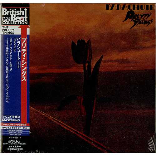 The Pretty Things Parachute CD album (CDLP) Japanese PTHCDPA397340