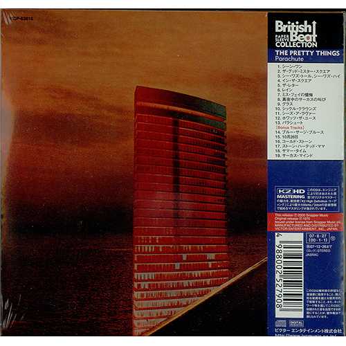 The Pretty Things Parachute CD album (CDLP) Japanese PTHCDPA397340