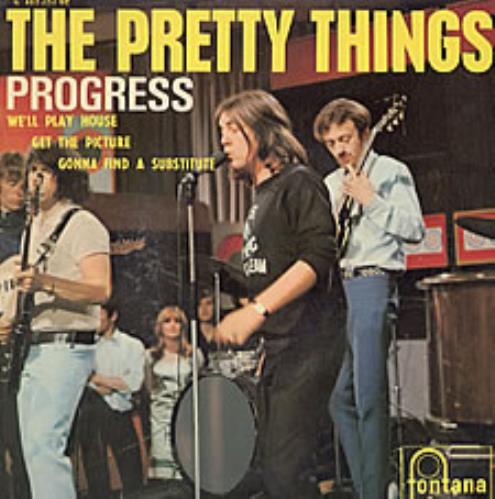 The Pretty Things Progress 7" vinyl single (7 inch record / 45) French PTH07PR215105