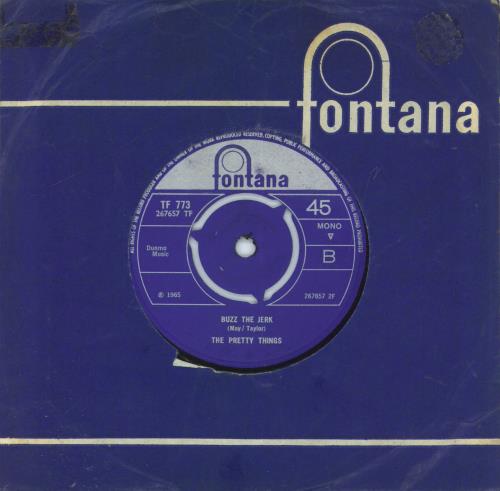 The Pretty Things Progress 7" vinyl single (7 inch record / 45) UK PTH07PR811802