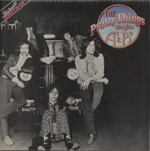 The Pretty Things Singles A's & B's vinyl LP album (LP record) UK PTHLPSI337220