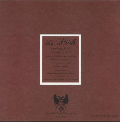 The Prids Something Difficult - Clear Vinyl 7" vinyl single (7 inch record / 45) US -IF07SO886911