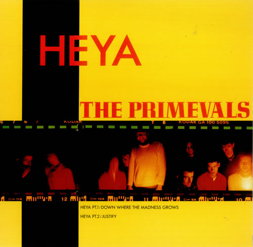 The Primevals Heya 12" vinyl single (12 inch record / Maxi-single) French PR312HE450317