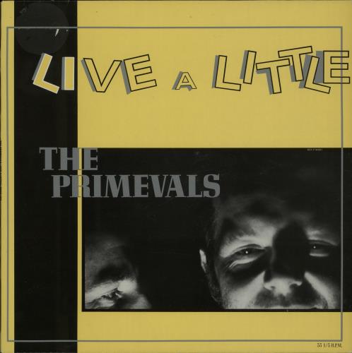The Primevals Live A Little vinyl LP album (LP record) French PR3LPLI623849