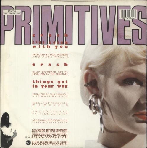 The Primitives Crash 12" vinyl single (12 inch record / Maxi-single) UK PRM12CR233822