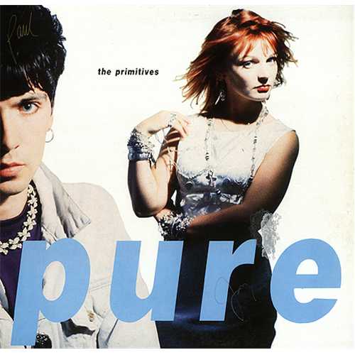 The Primitives Pure - Autographed vinyl LP album (LP record) UK PRMLPPU411122