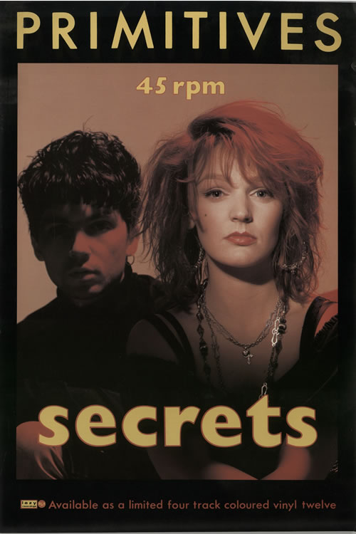 The Primitives Secrets + Secrets Banners poster UK PRMPOSE633314