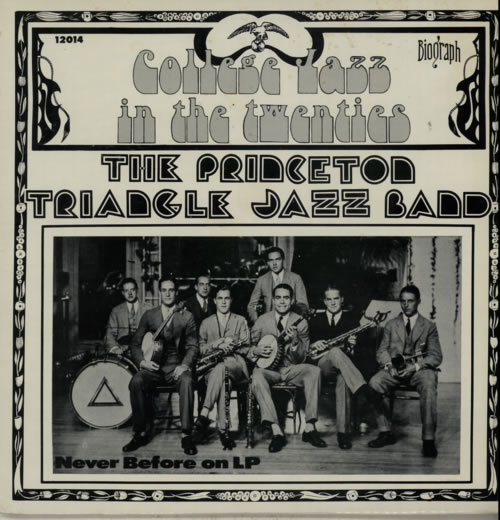 The Princeton Triangle Jazz Band College Jazz In The Twenties vinyl LP album (LP record) US V3QLPCO585329