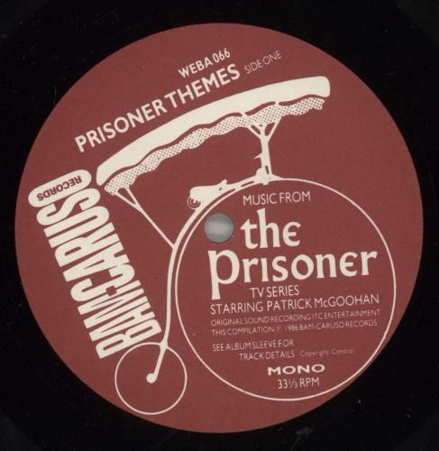 The Prisoner (TV series) Prisoner Themes - Fan Club - EX vinyl LP album (LP record) UK TPRLPPR857646