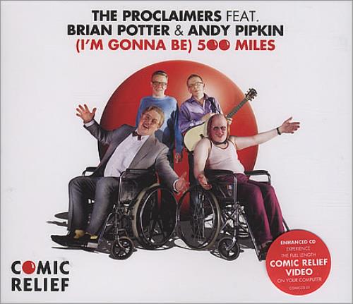 The Proclaimers I'm Gonna Be [500 Miles] CD/DVD single set UK PCLSDIM393681
