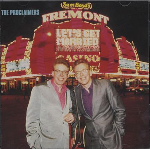 The Proclaimers Let's Get Married CD single (CD5 / 5") US PCLC5LE162880