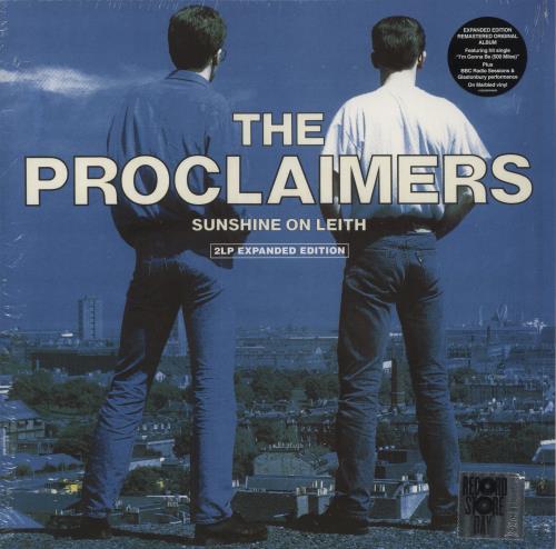 The Proclaimers Sunshine On Leith - RSD 2022 - Green Marbled Vinyl - Shrink 2-LP vinyl record set (Double LP Album) UK PCL2LSU870068
