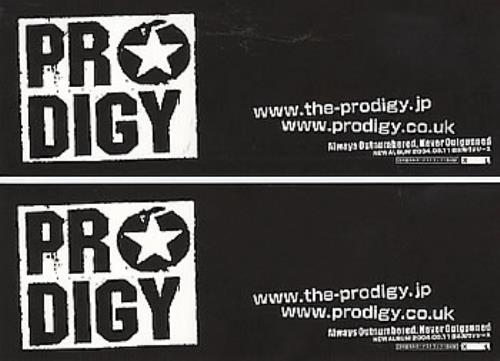 The Prodigy Always Outnumbered, Never Outgunned handbill Japanese PDGHBAL300189