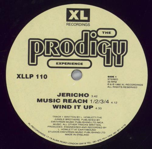 The Prodigy Experience - 180gram 2-LP vinyl record set (Double LP Album) UK PDG2LEX827738