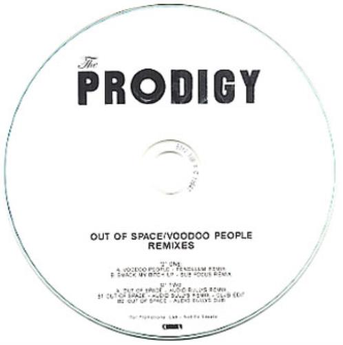 The Prodigy Out Of Space/Voodoo People - Remixes CD-R acetate UK PDGCROU339057