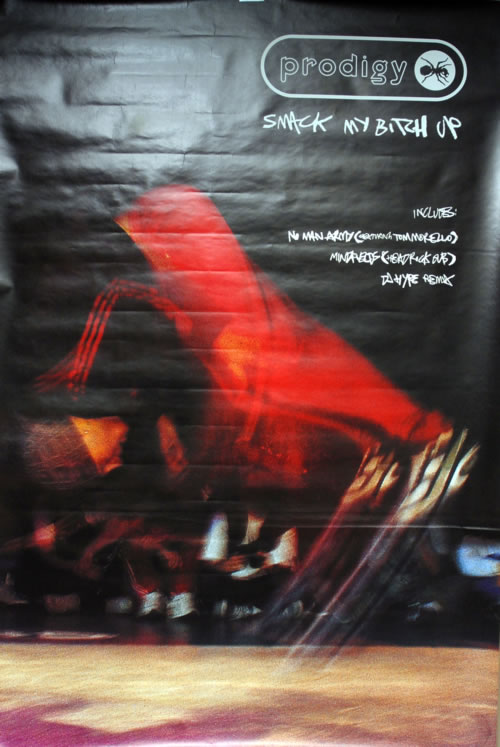 The Prodigy Smack My Bitch Up poster UK PDGPOSM100504
