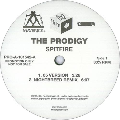 The Prodigy Spitfire 12" vinyl single (12 inch record / Maxi-single) US PDG12SP324701