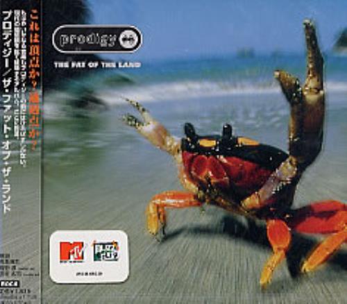 The Prodigy The Fat Of The Land + Obi CD album (CDLP) Japanese PDGCDTH167814